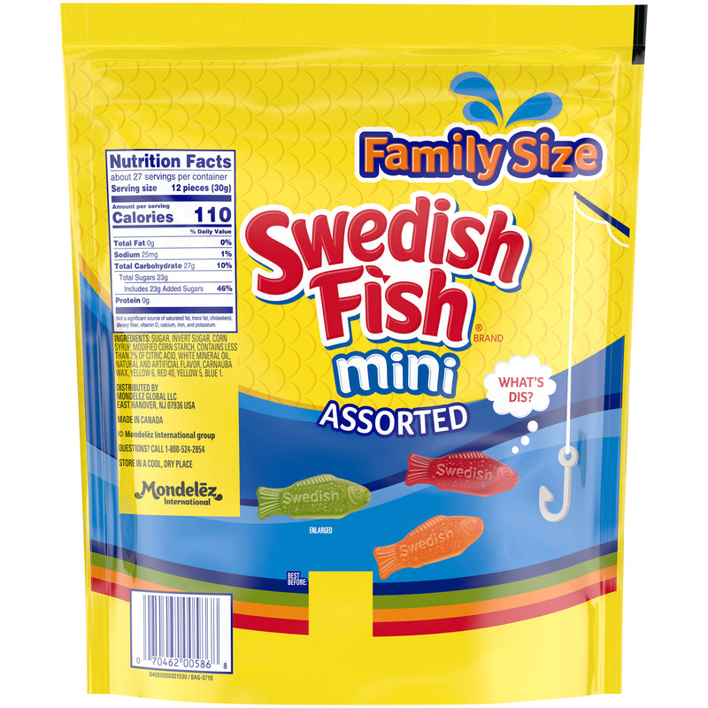 Swedish Fish Assorted Family Size (862g)