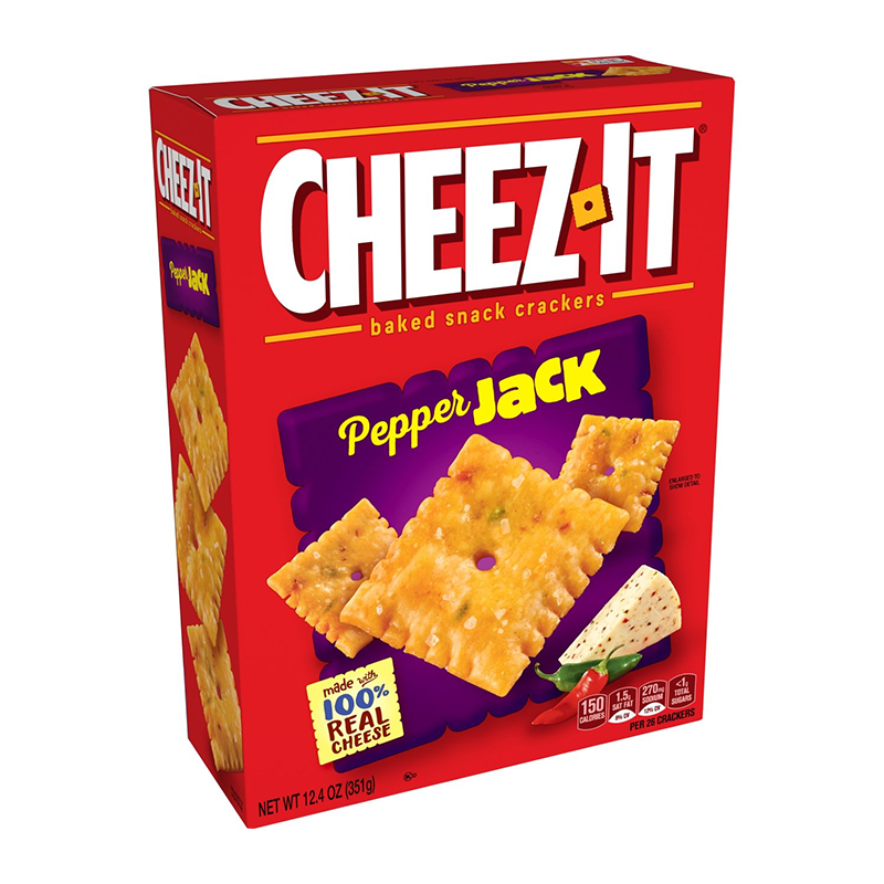 Cheez It Pepper Jack Baked Crackers 351g