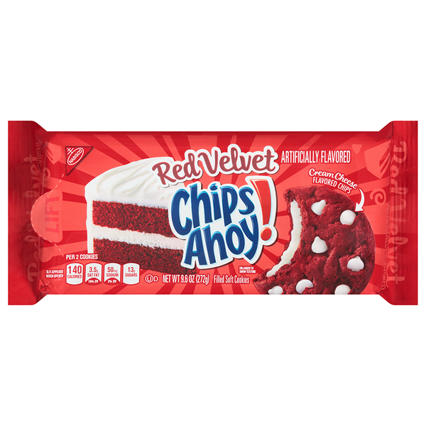 Chips Ahoy Red Velvet Soft Filled Cookies 272g