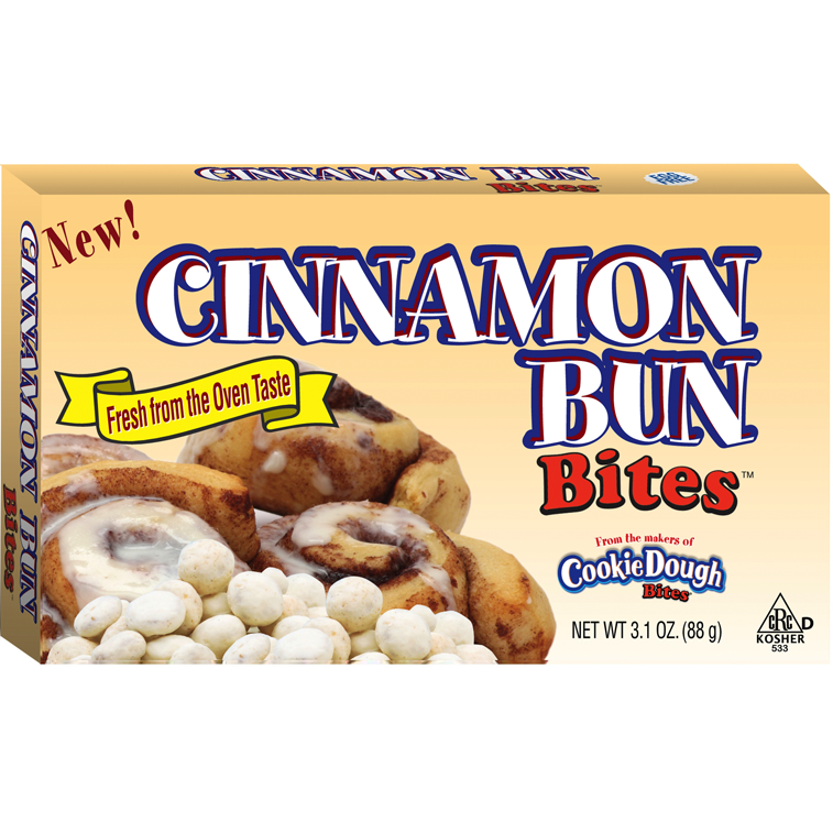 Cinnamon Bun Bites Theatre Box 88g