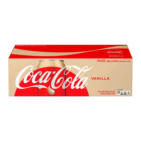 Coca Cola Vanilla Case -12 Pack (12x355ml)