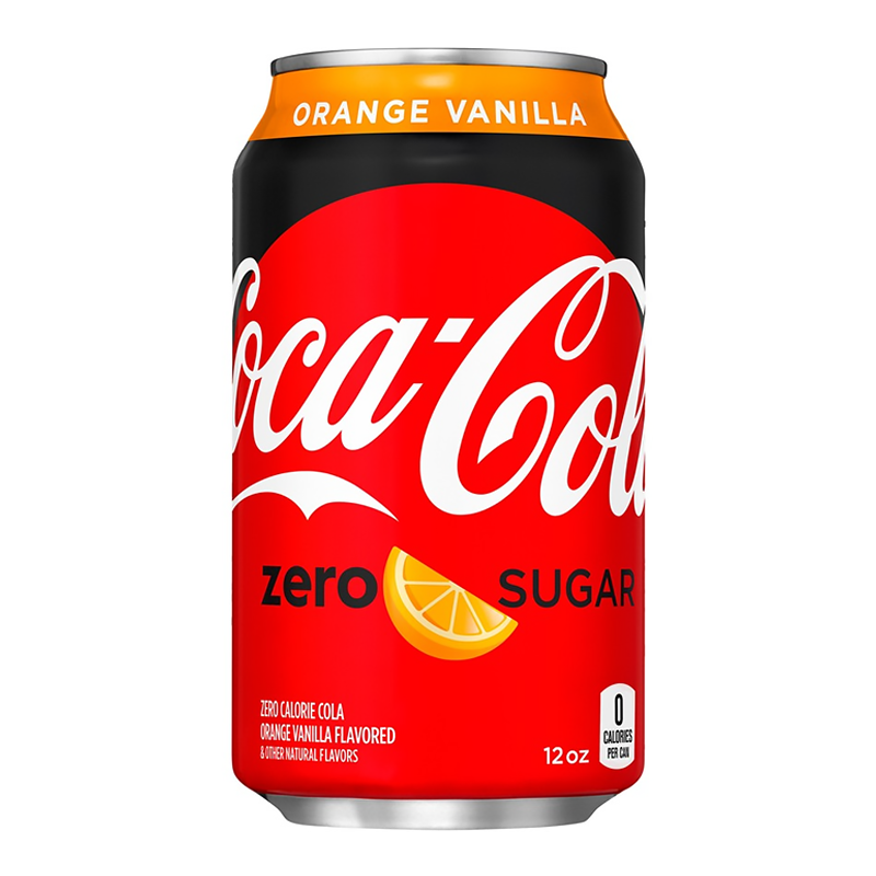 Coca Cola Orange Vanilla Zero (355ml)