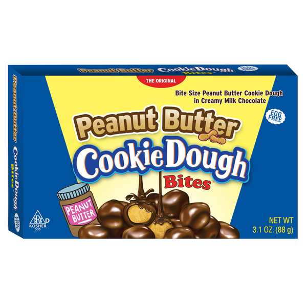 peanut butter cookie dough bites theatre box 88g