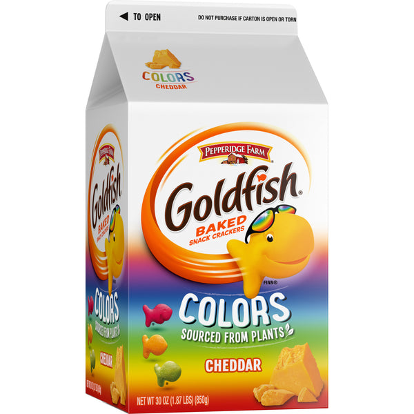 Pepperidge Farm Goldfish Colors Cheddar Carton (850g)