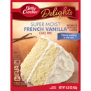 Betty Crocker Delights Super Moist French Vanilla Cake Mix