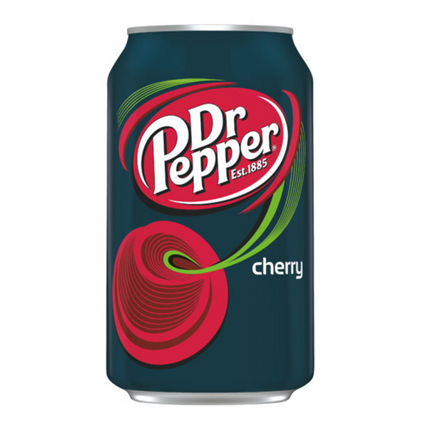Dr Pepper Cherry Soda Can 330ml