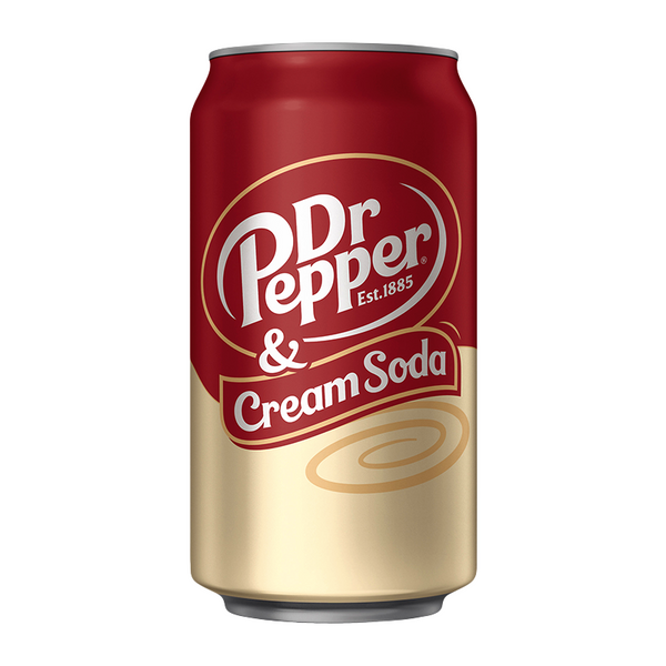 Dr Pepper And Cream Soda Can 355ml