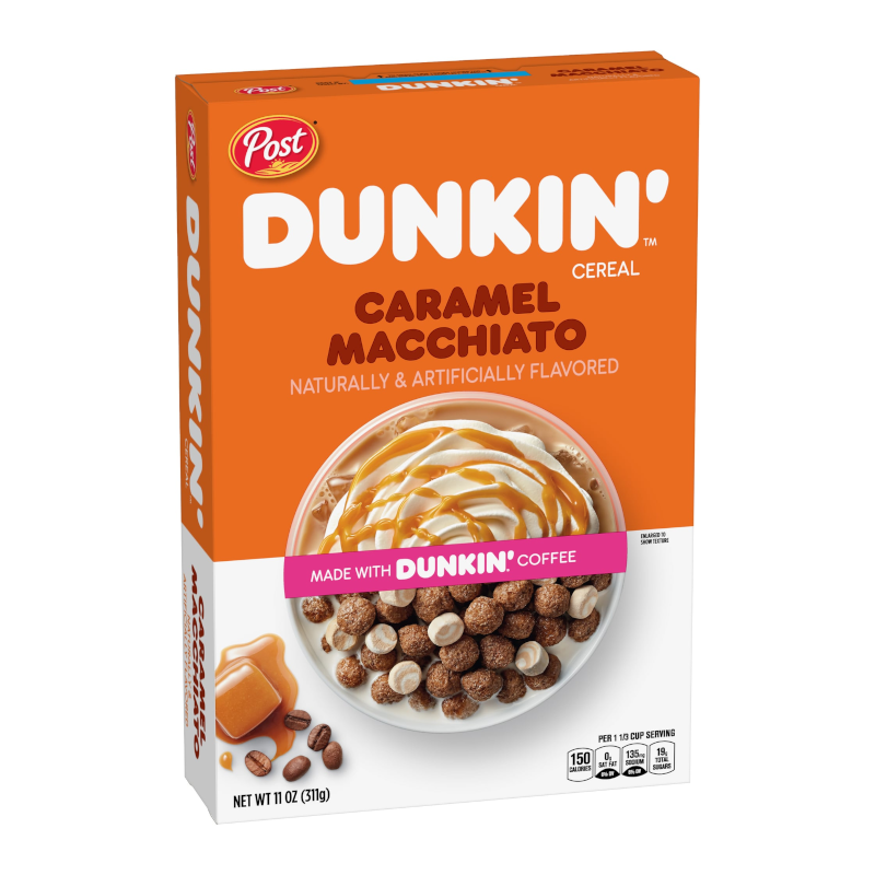 post dunking caramel macchiato cereal 311g