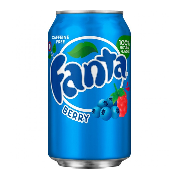Fanta Berry Soda Can 355ml
