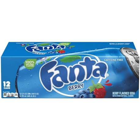 Fanta Berry Case- 12 Pack (12 x 355ml)
