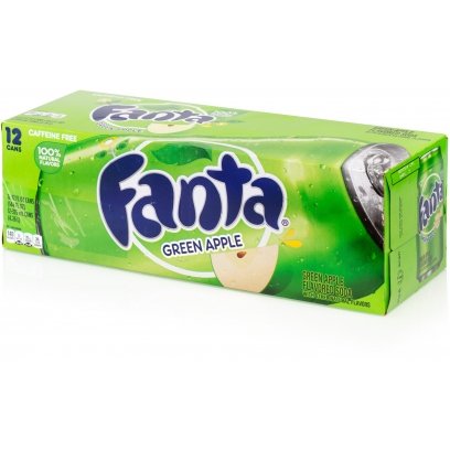 Fanta Green Apple Case -12 Pack (12 x 355ml)