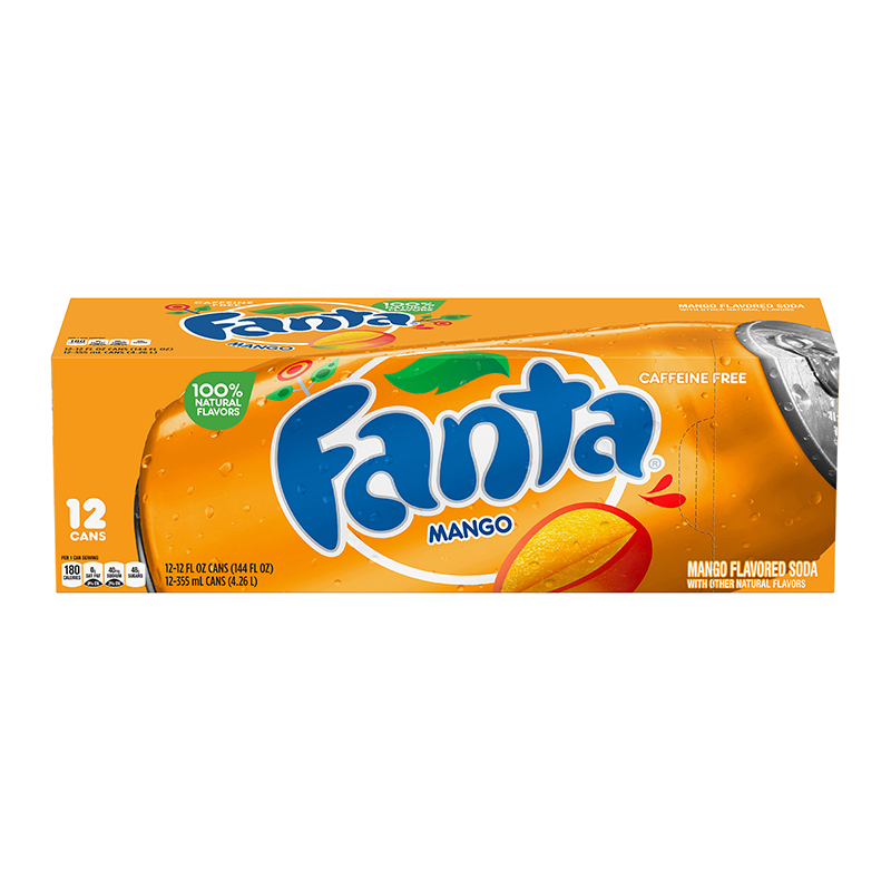 Fanta Mango Case -12 Pack (12 x 355ml)