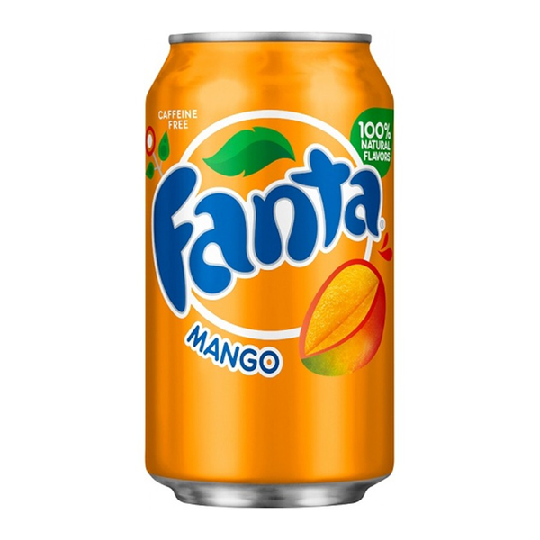 Fanta Mango Soda Can 355ml