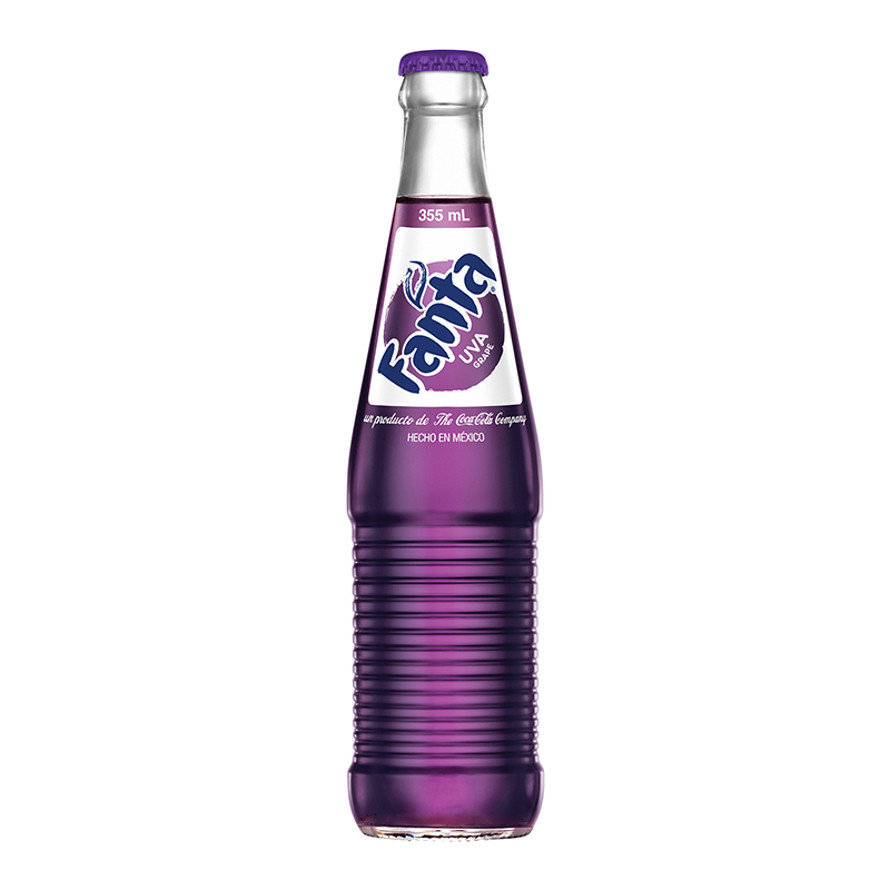 Mexican Fanta Grape Soda (355ml)