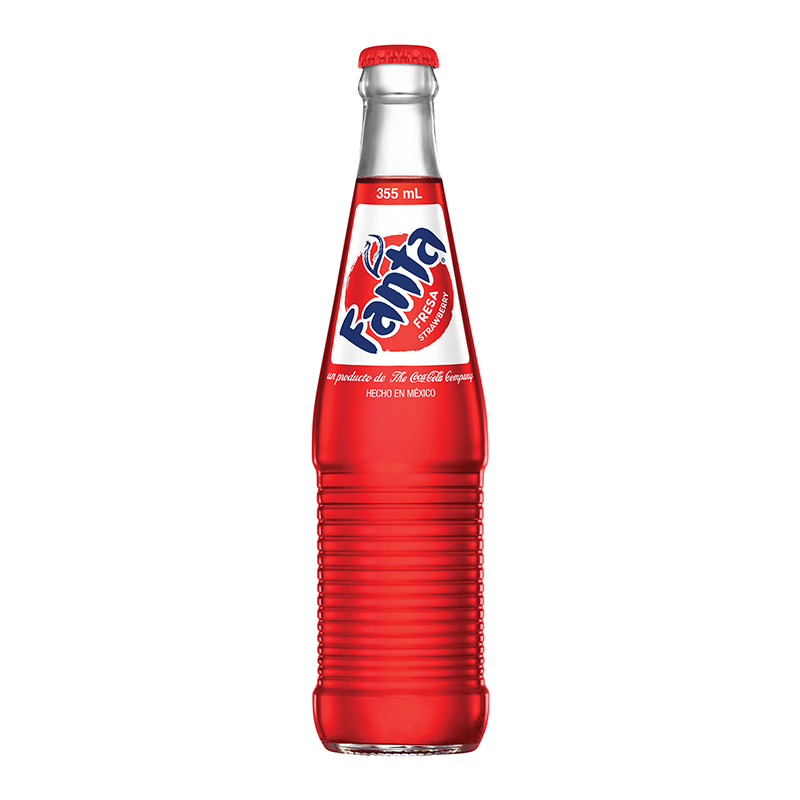 Mexican Fanta Strawberry Soda (355ml)