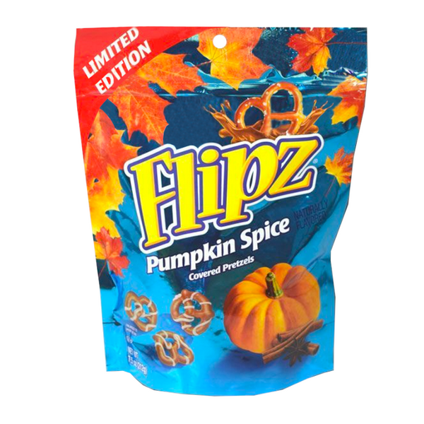 Flipz Pumpkin Spice Covered Pretzels (212g) [Halloween]