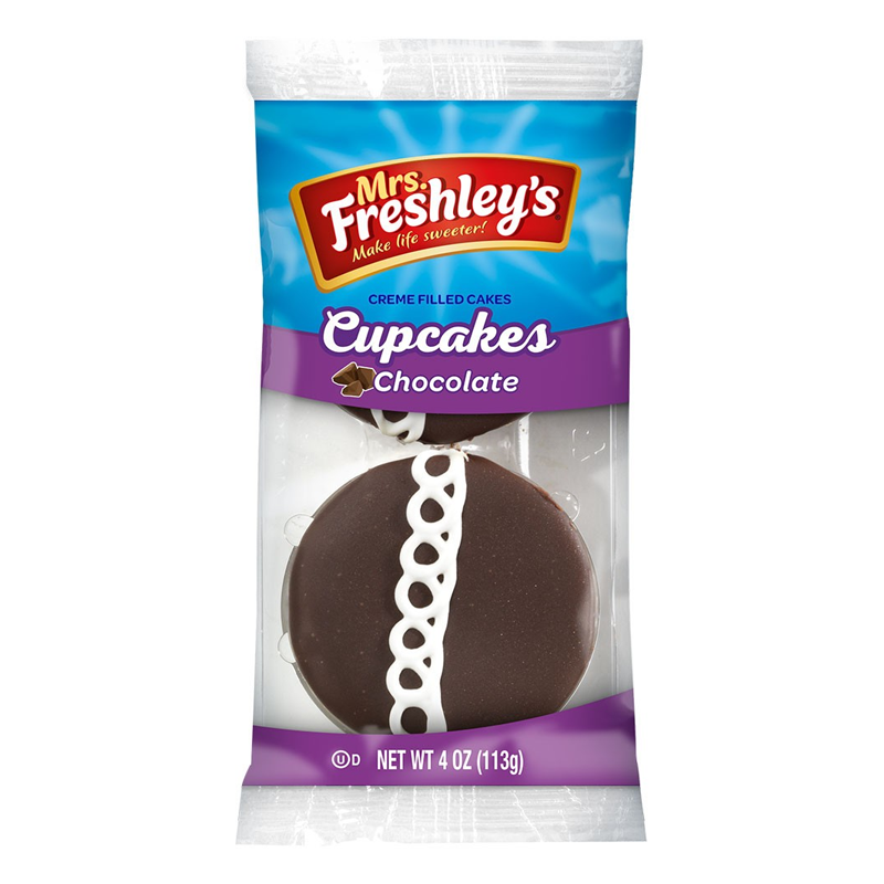 mrs freshleys chocolate cupcakes 113g