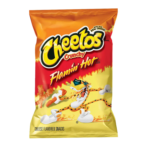 Frito Lay Cheetos Flamin Hot Crunchy King Size (99g)