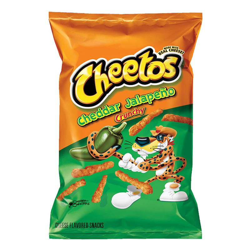 Frito Lay Cheetos Jalapeño 226g Bag