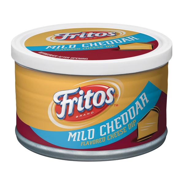 fritos mild cheddar cheese dip 255g