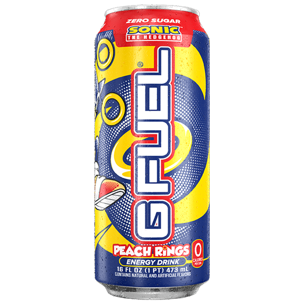 g fuel sonic the hedgehog peach rings 473ml