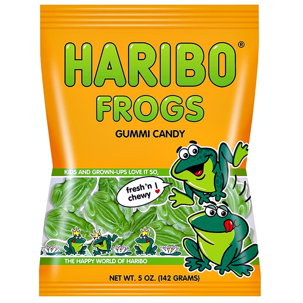 Haribo Green Frogs (142g)