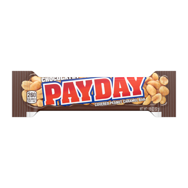 Hersheys Chocolatey Payday Covered Peanut Caramel Bar 52g