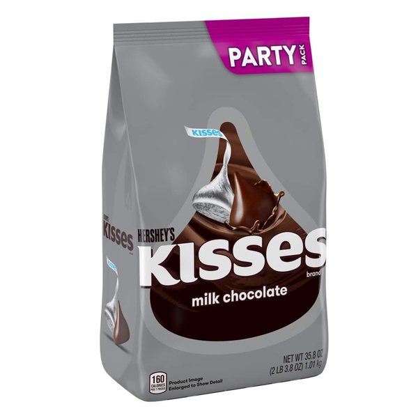 Hershey's Milk Chocolate Kisses Party Bag (1.01kg)