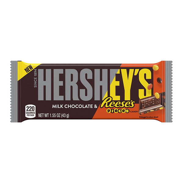 Hershey's Milk Chocolate with Reese's Pieces (43g)