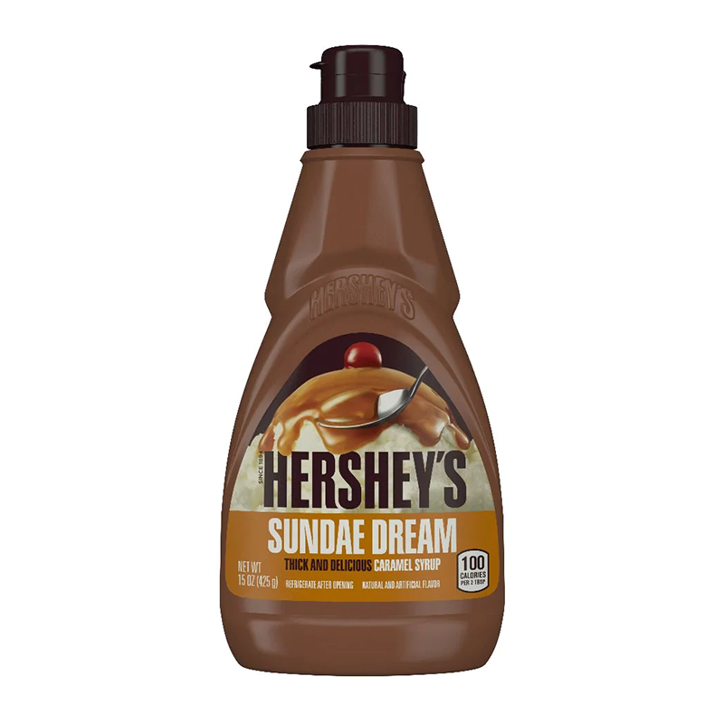 Hersheys Sundae Dream Caramel Syrup 425g