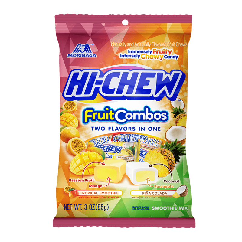 Hi Chew Fruit Combos Peg Bag 85g