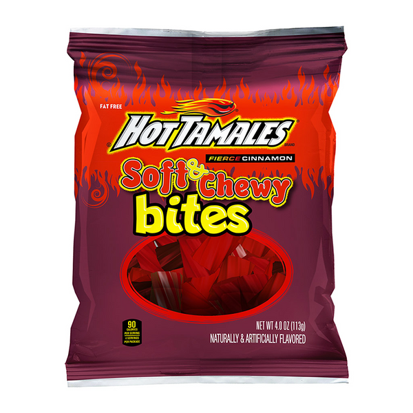 Hot Tamales Soft And Chewy Cinnamon Bites 113g