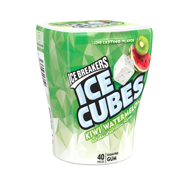 Ice Breakers Ice Cubes Kiwi Watermelon Gum 92g