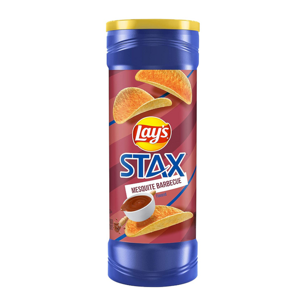 Lay's Stax Potato Chips Mesquite Barbecue (155.9g)