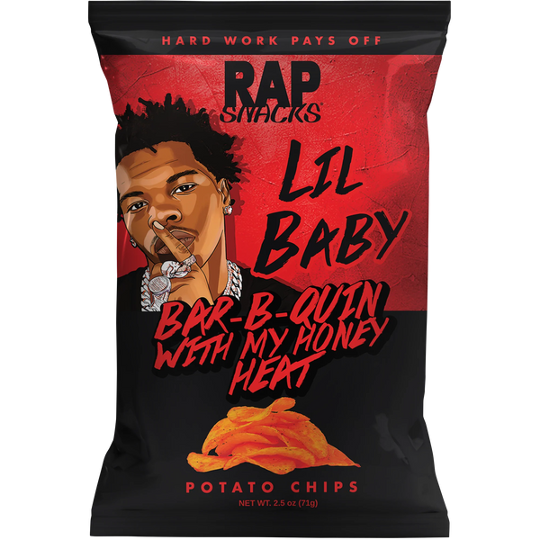 Rap Snacks Lil Baby Bar-B-Quin With My Honey Heat (71g)