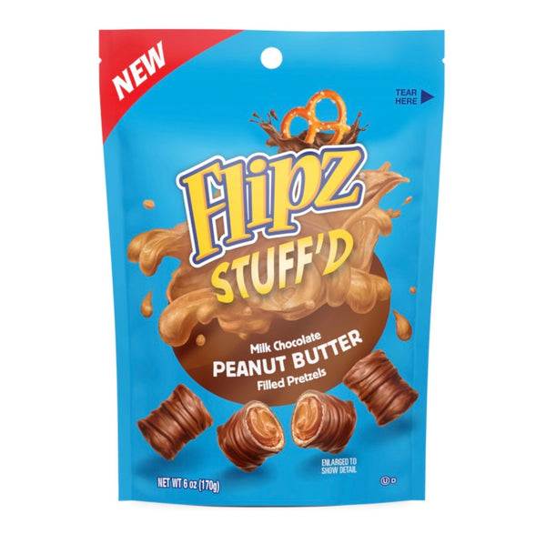 Flipz Stuff'd Peanut Butter Filled Pretzels 170g