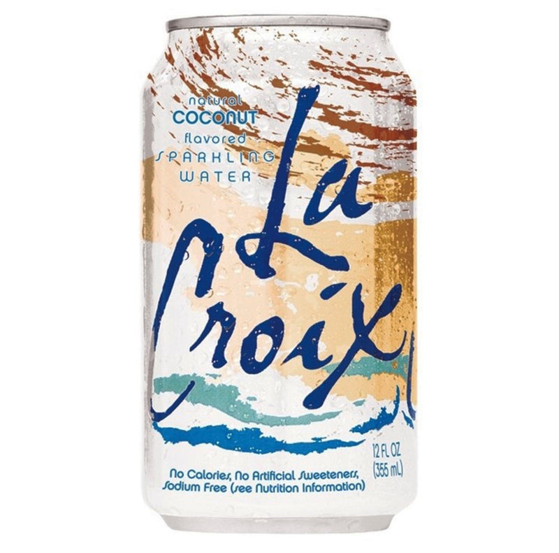 La Croix Coconut Flavoured Sparkling Water Can 355ml
