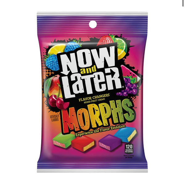now and later morphs mixed fruit chews 99g