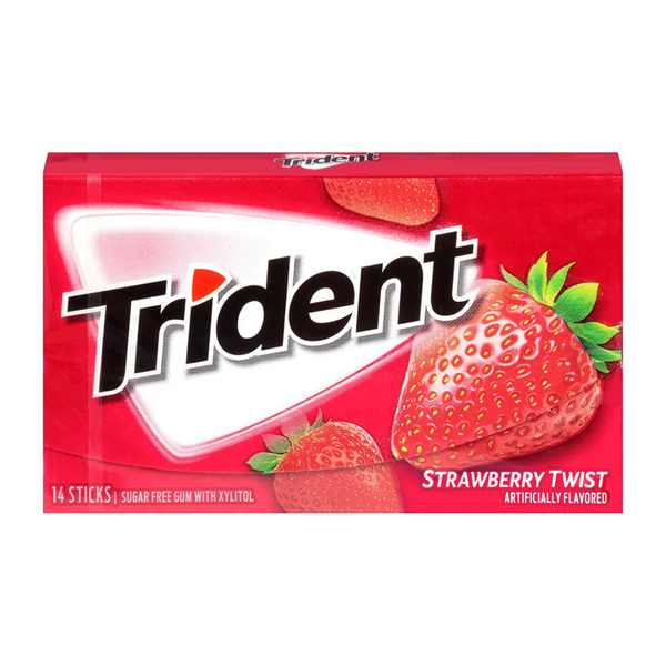 Trident Gum Strawberry Twist- 14pc