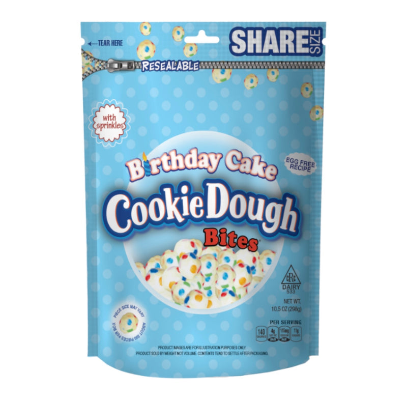 Birthday Cake Cookie Dough Bites (298g)