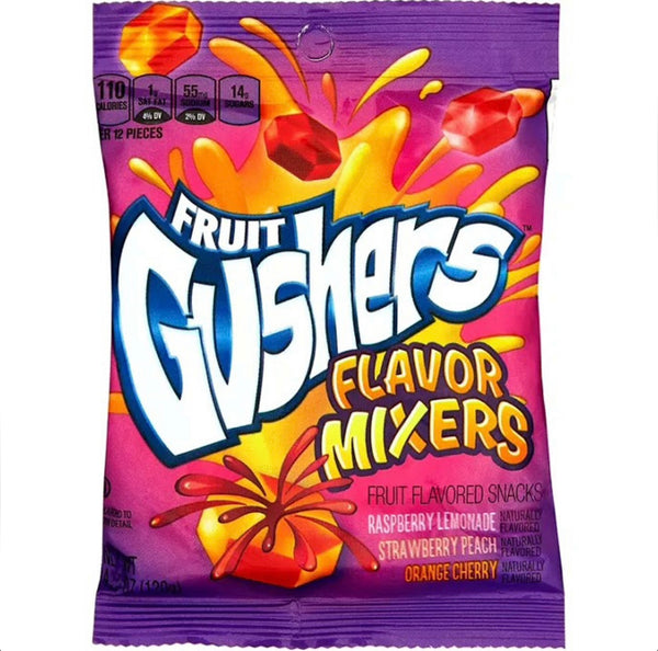 Fruit Gushers Flavor Mixers Peg Bag (120g)