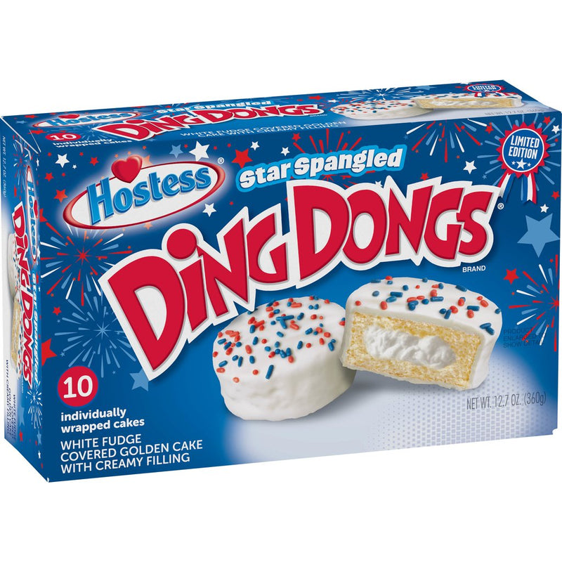 Hostess Star Spangled Ding Dongs (360g)