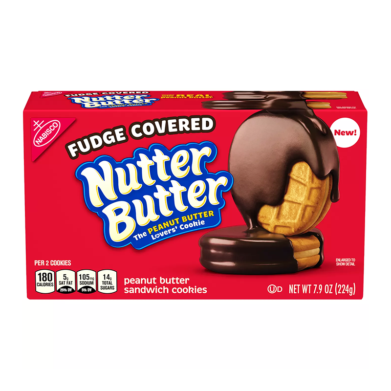 Nutter Butter Fudge Covered Cookies (224g)