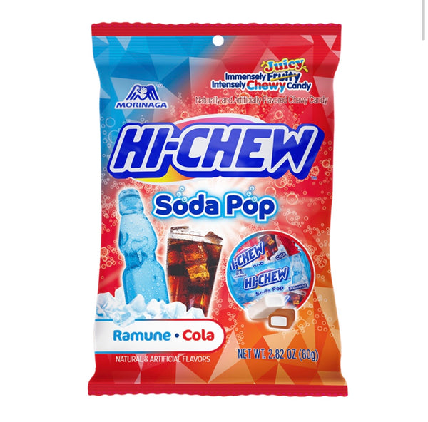 Hi chew soda pop peg bag 80g