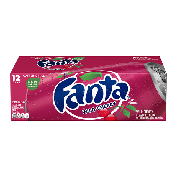 Fanta Wild Cherry Case -12 Pack (12x355ml)