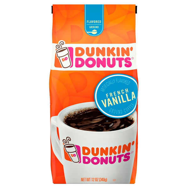 Dunkin' Donuts French Vanilla Ground Coffee (340g)