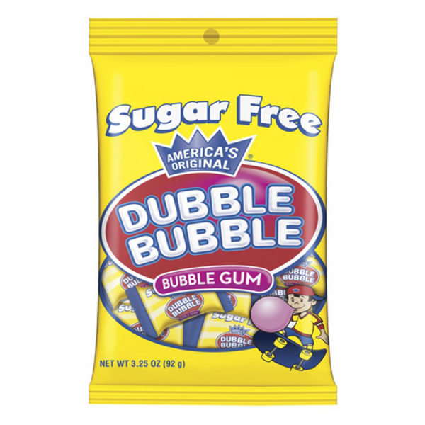 Dubble Bubble Sugar Free Bubble Gum (92g)