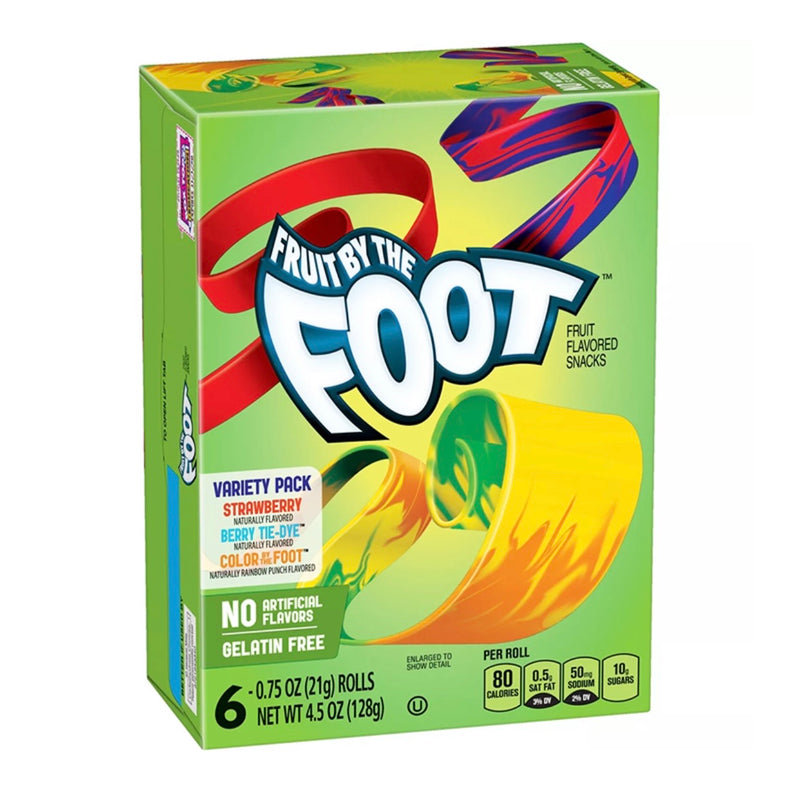 Fruit By The Foot Variety Pack 128g