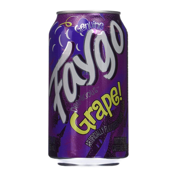 Faygo Grape Soda Can 355ml