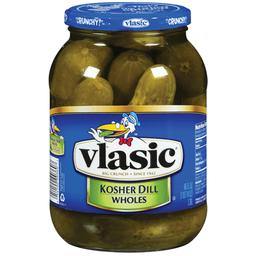 Vlasic Kosher Whole Dill Pickles (946ml)
